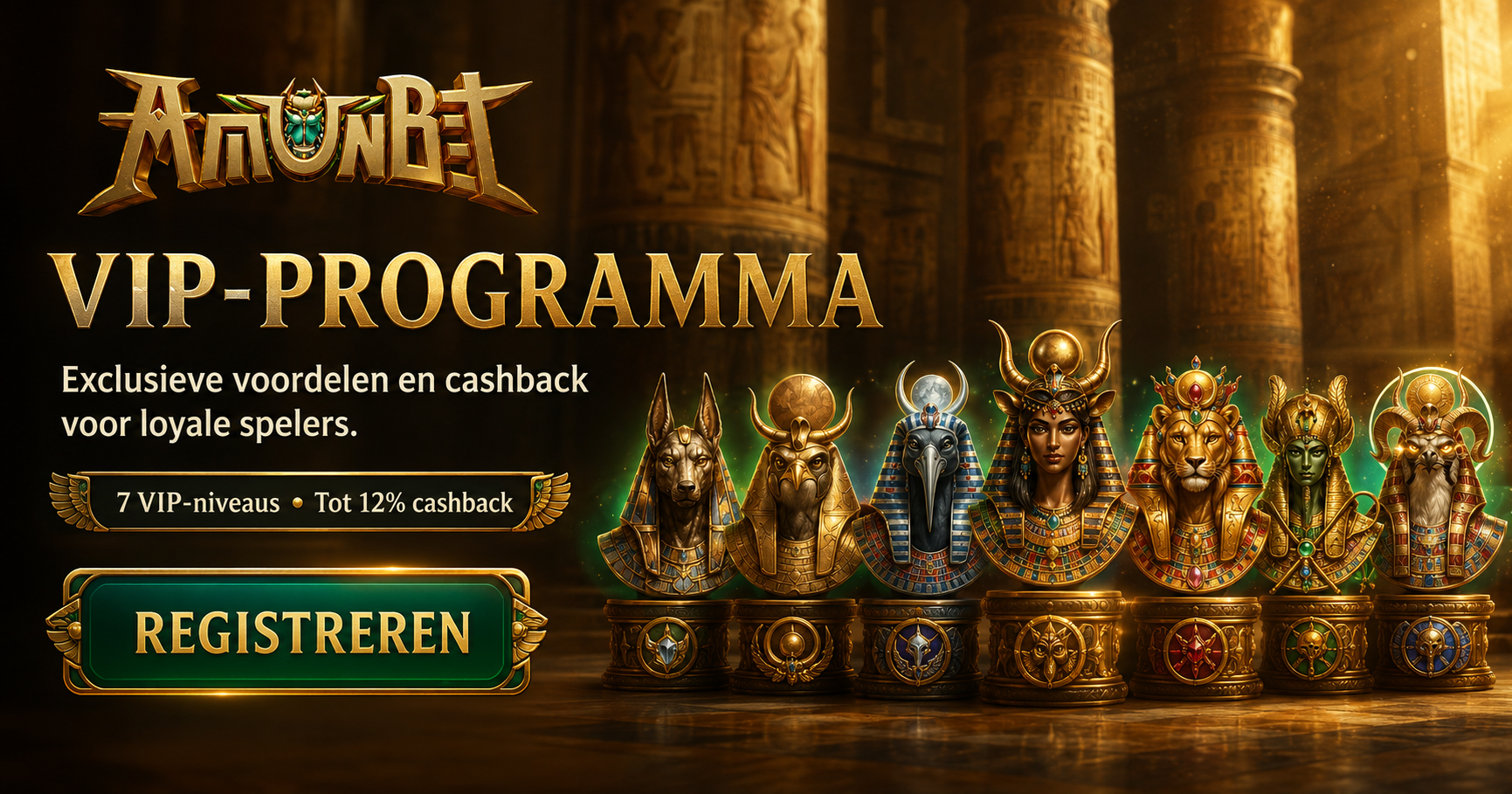 Amunbet Casino Loyaliteitsprogramma banner